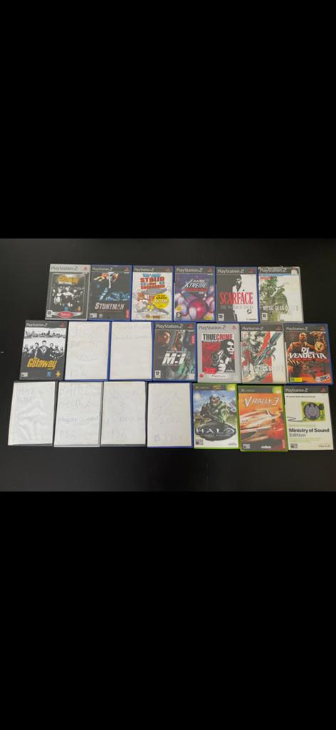 Ps2/xbox games (kijk beschrijving), Gebruikt, Vanaf 18 jaar, Shooter, Verzenden