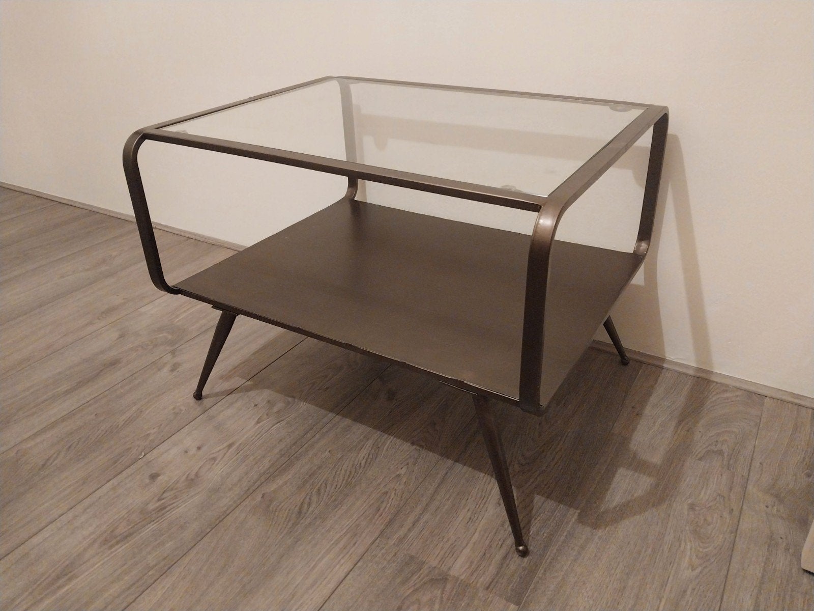 Leuk salon- of plantentafeltje, Huis en Inrichting, Tafels | Salontafels, Ophalen, Rond, 50 tot 100 cm, 50 tot 100 cm