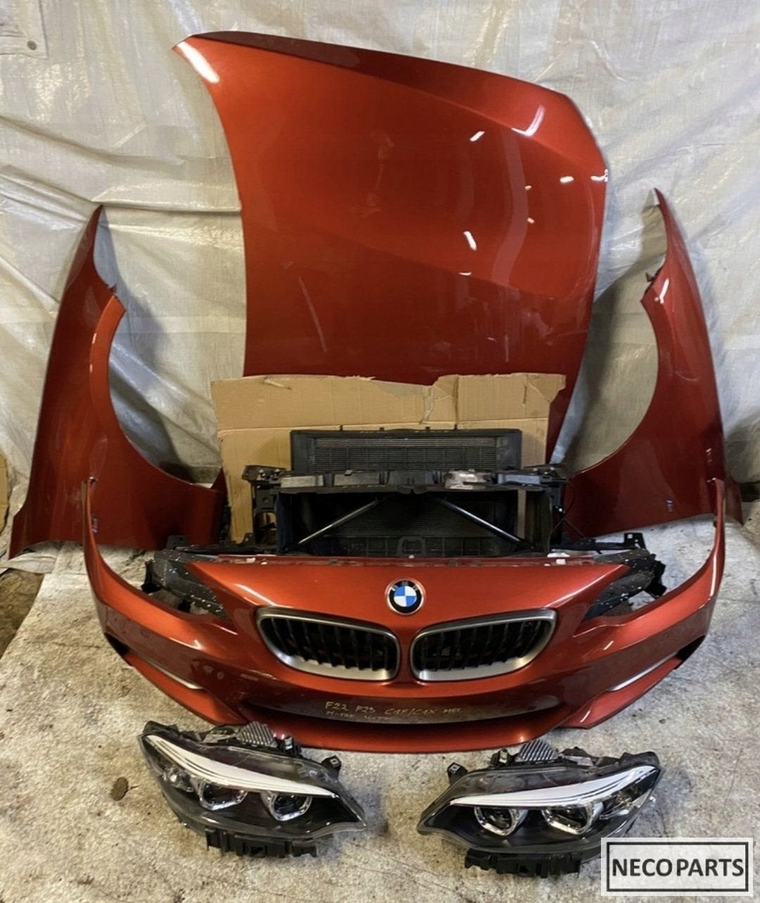 BMW F22 F23 FACELIFT LCI VOORKOP ALLES LEVERBAAR !!!, Gebruikt, -, Ophalen of Verzenden, Achter
