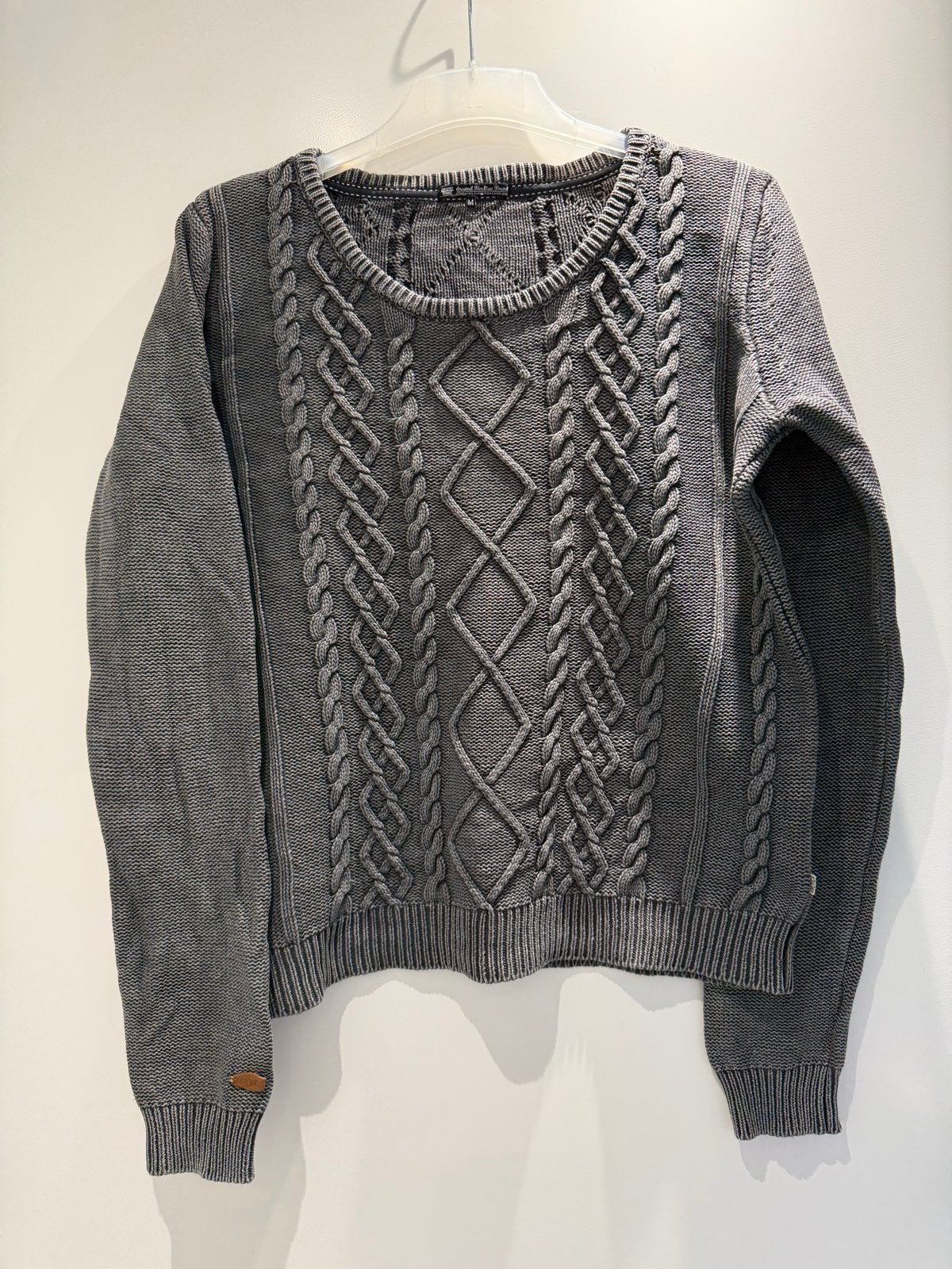 America Today gebreide trui met kabelpatroon - Maat M, Kleding | Dames, Ophalen of Verzenden, Zo goed als nieuw, Maat 38/40 (M)