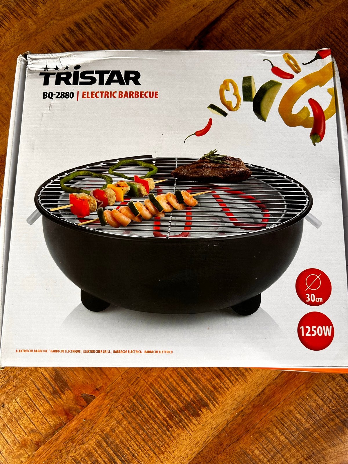 Tristar BQ-2880 Elektrische Barbecue - Nieuw in doos, Ophalen of Verzenden, Nieuw
