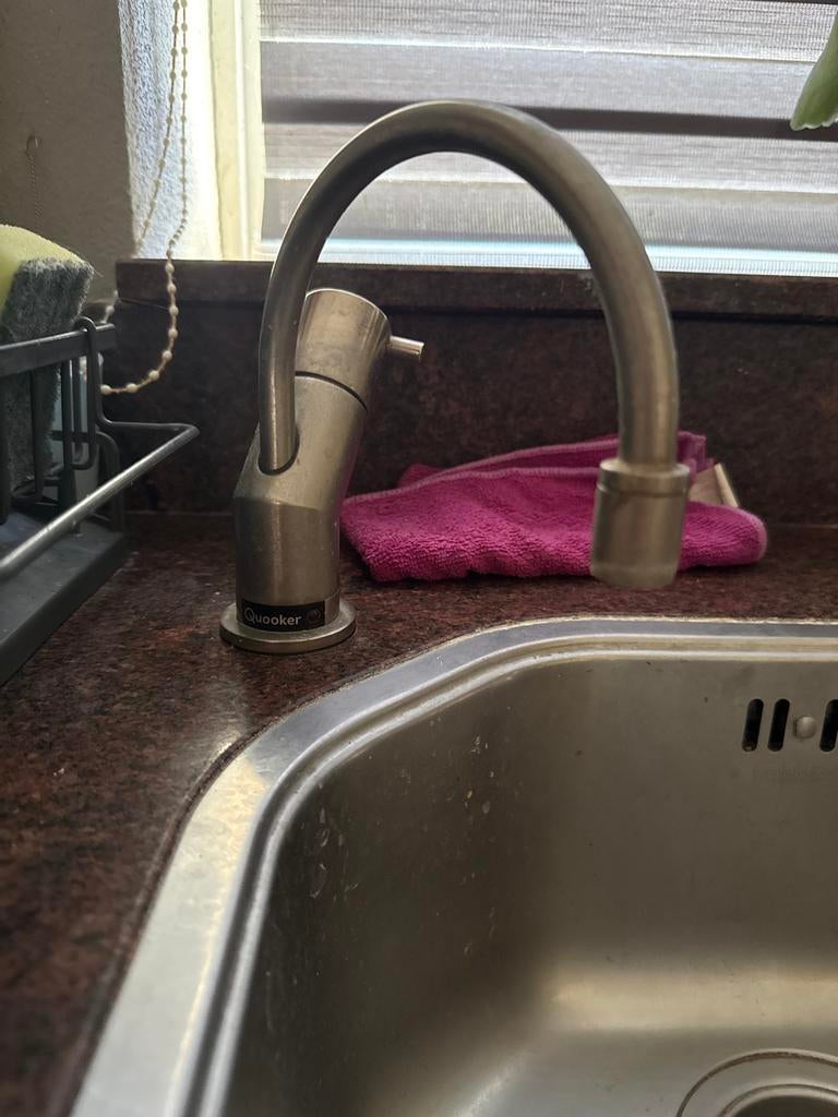 Quooker kraan met reservoir (7 liter), werkend, Ophalen, Gebruikt