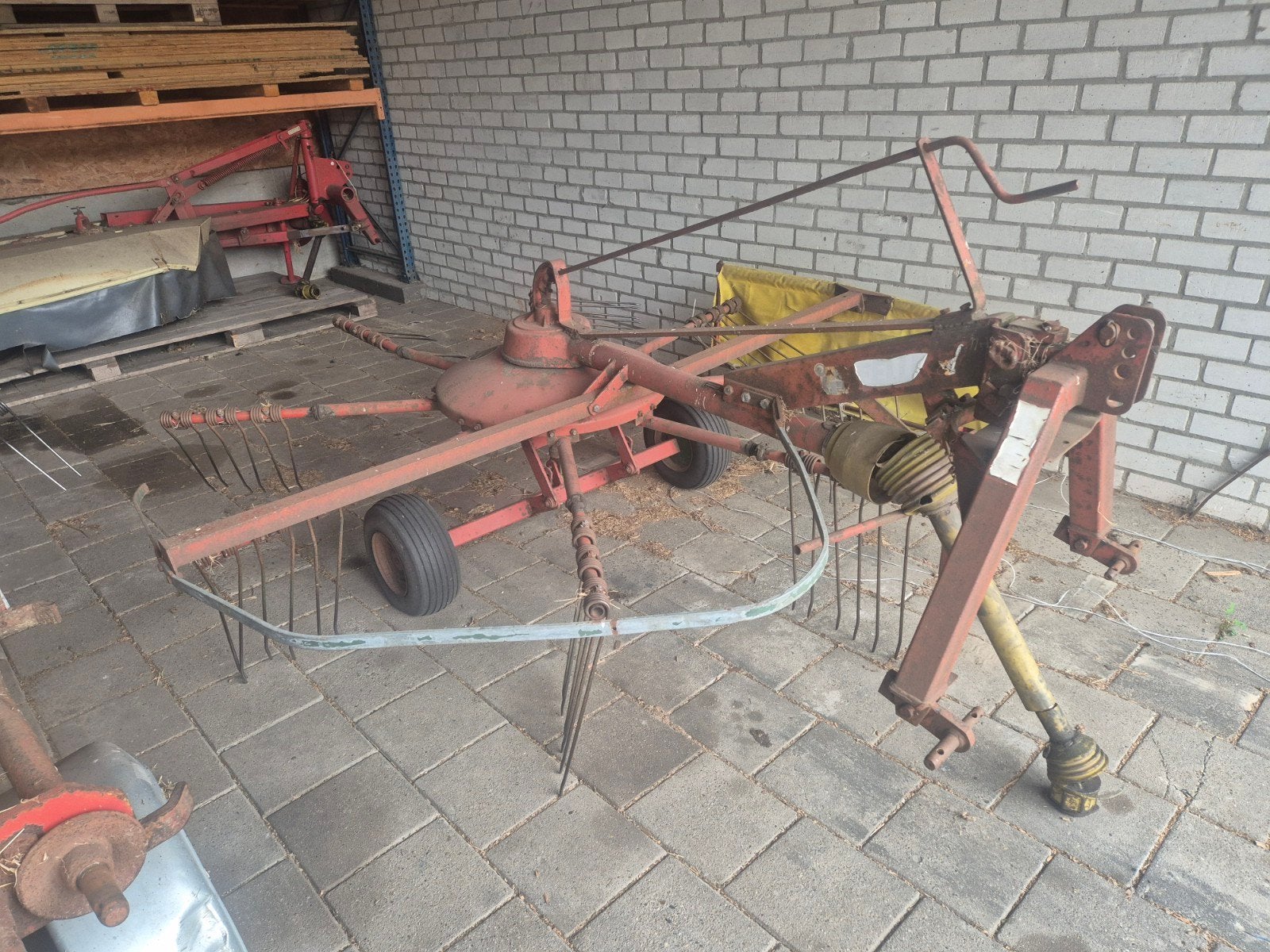 Fella TS310D Hooihark met aftakas - 310 cm breedte, Zakelijke goederen, Ophalen, Veehouderij, Weidebouw