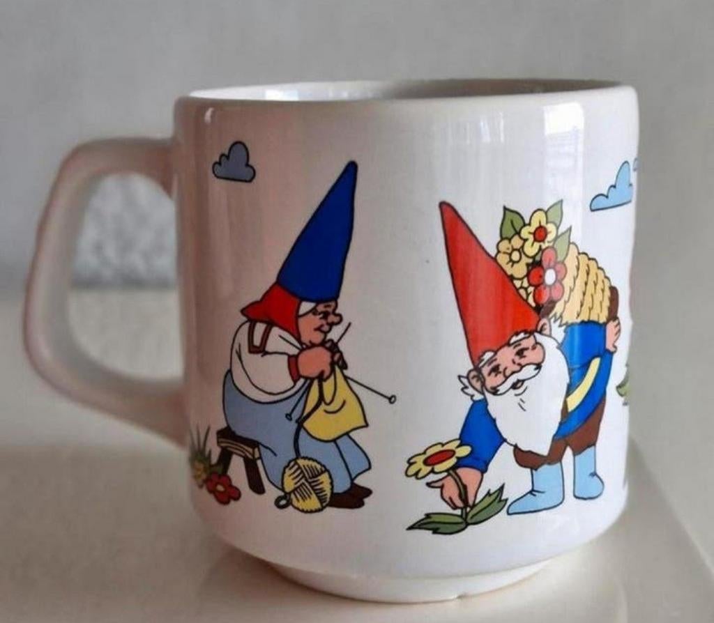 Beker David de Kabouter, Ophalen of Verzenden, Zo goed als nieuw, Overige stijlen, Kop(pen) en/of Schotel(s)