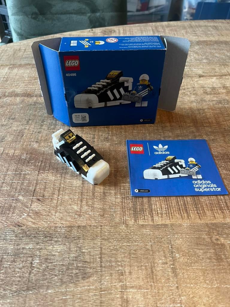 Lego 40486 Adidas schoen mini, Ophalen of Verzenden, Zo goed als nieuw