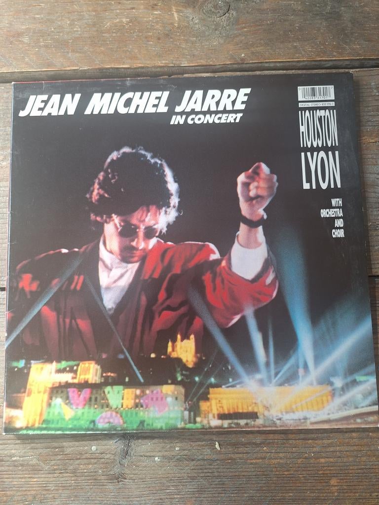 Jean Michel Jarre - In Concert Houston Lyon 833 170-1 German, Ophalen of Verzenden, Gebruikt, 12 inch