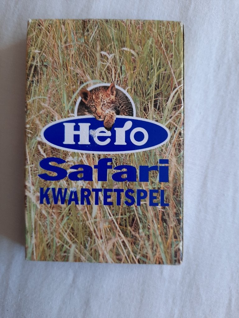 Hero Safari kwartetspel, Verzamelen, Ophalen of Verzenden, Kwartet(ten)