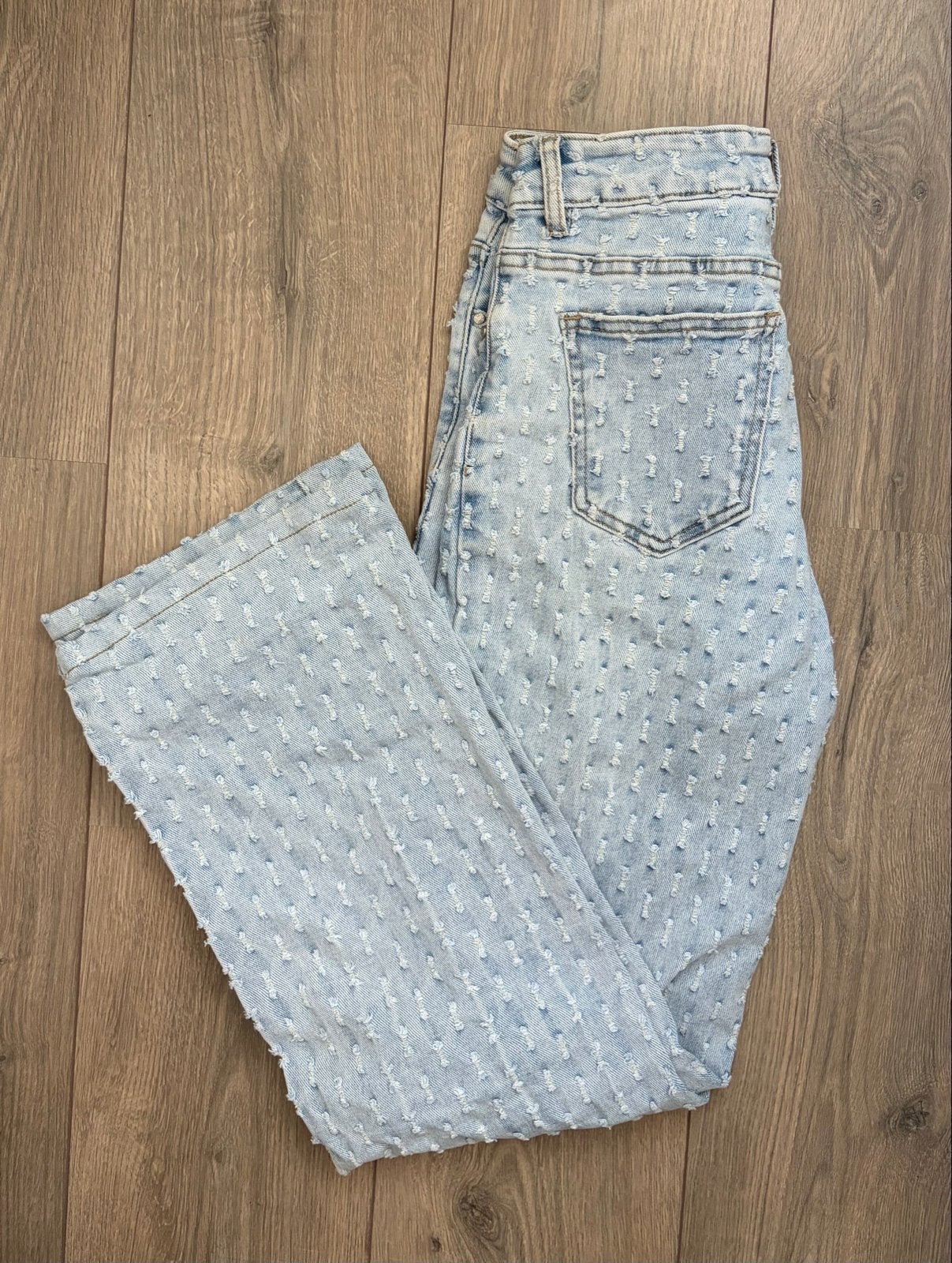 Hello Miss Denim Jeans - Maat 36 (S), Ophalen, Blauw, Zo goed als nieuw, Maat 36 (S)