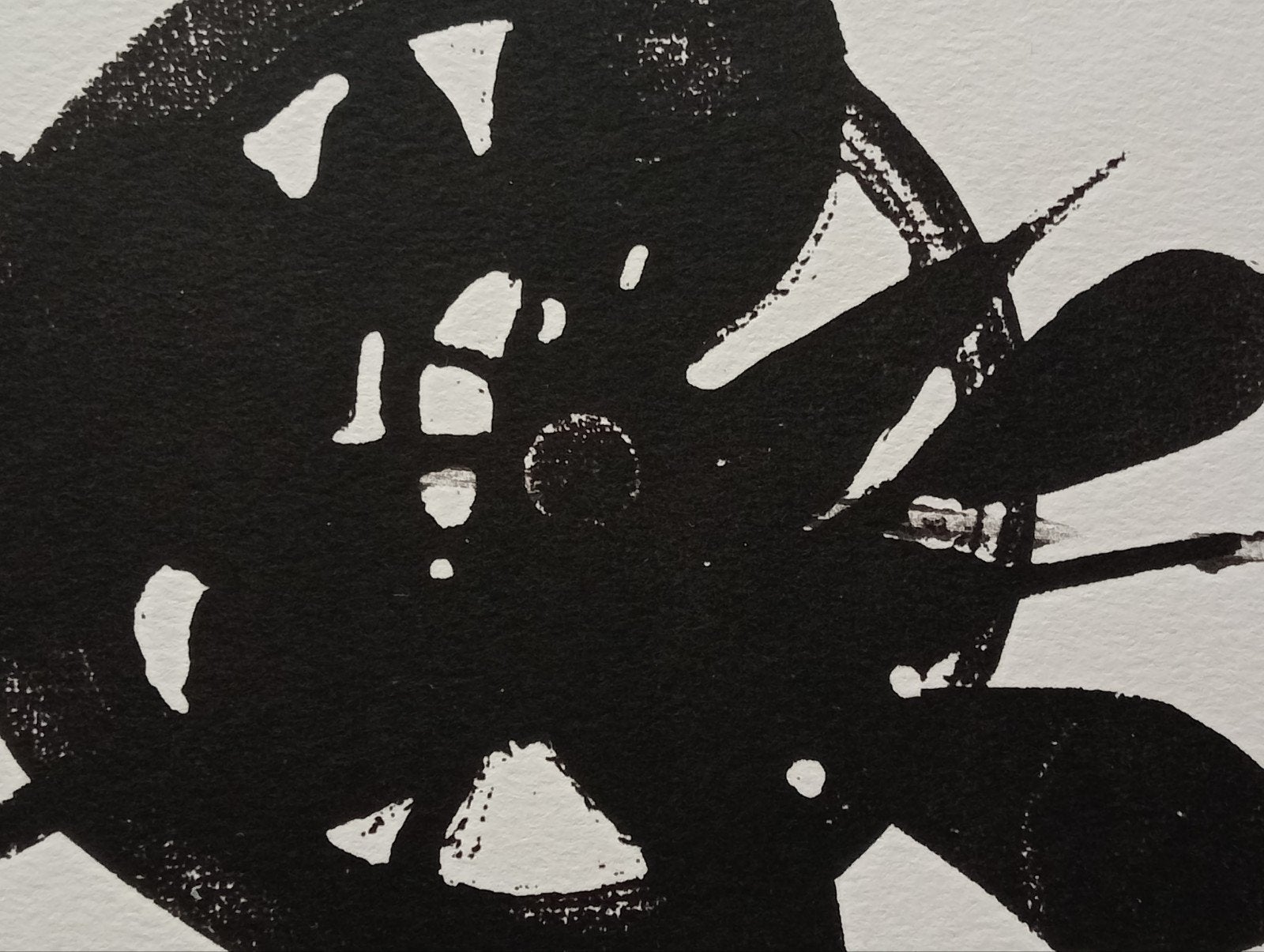 Lithografie/zeefdruk jaren 80, Antiek en Kunst, Kunst | Litho's en Zeefdrukken, Ophalen of Verzenden