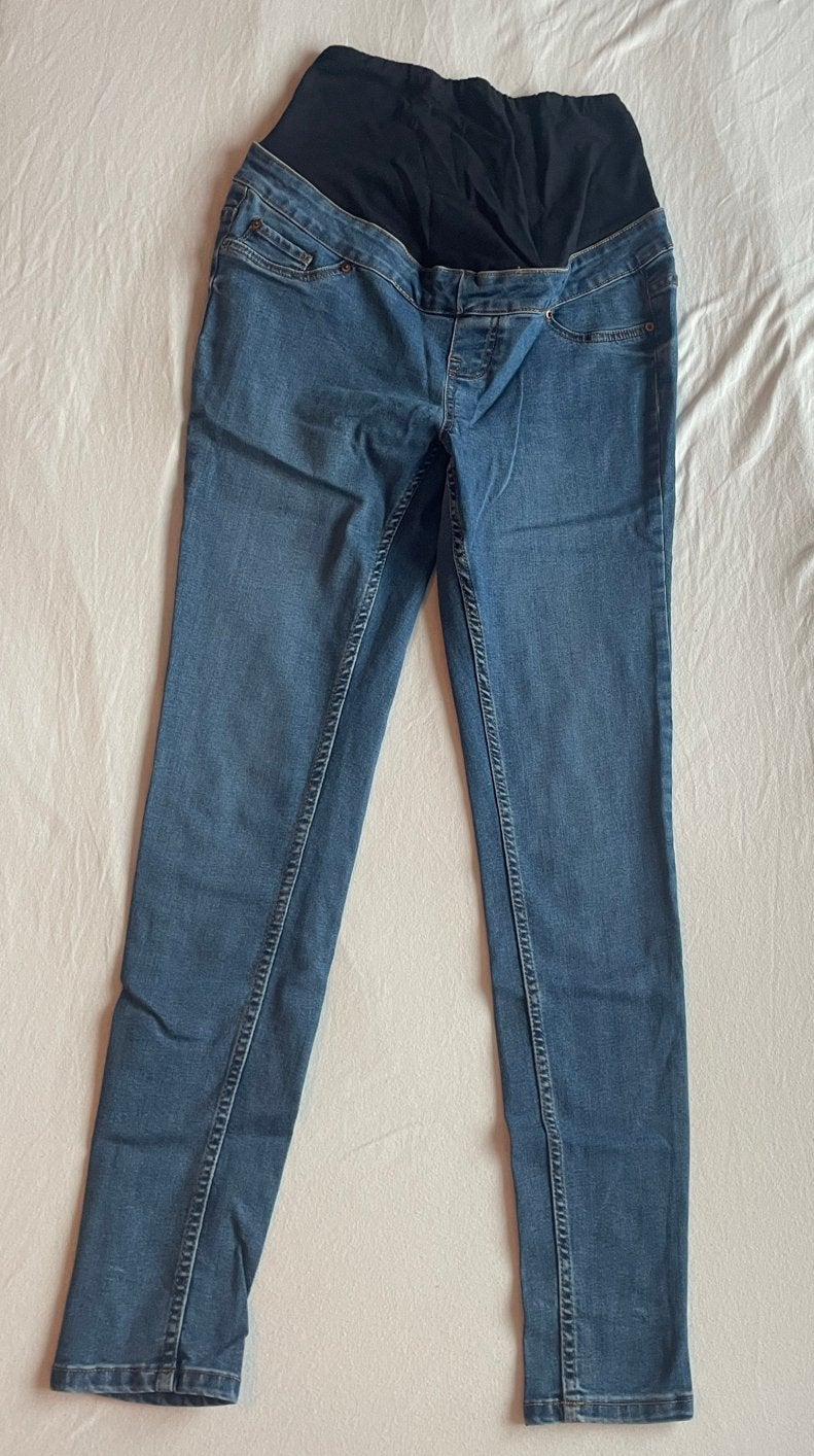 Positiebroek maat S, Blauw, Ophalen of Verzenden, Maat 36 (S), Gedragen