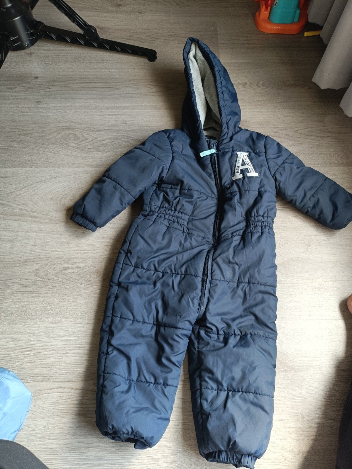 Warme winterjas/skipak voor baby's - Mini Rebel, Ophalen, Gebruikt, Mini Rebel, Jongen