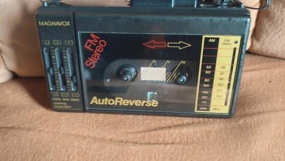 Vintage Magnavox LXI Walkman met AutoReverse & EQ, Audio, Tv en Foto, Walkmans, Discmans en Minidiscspelers, Ophalen of Verzenden