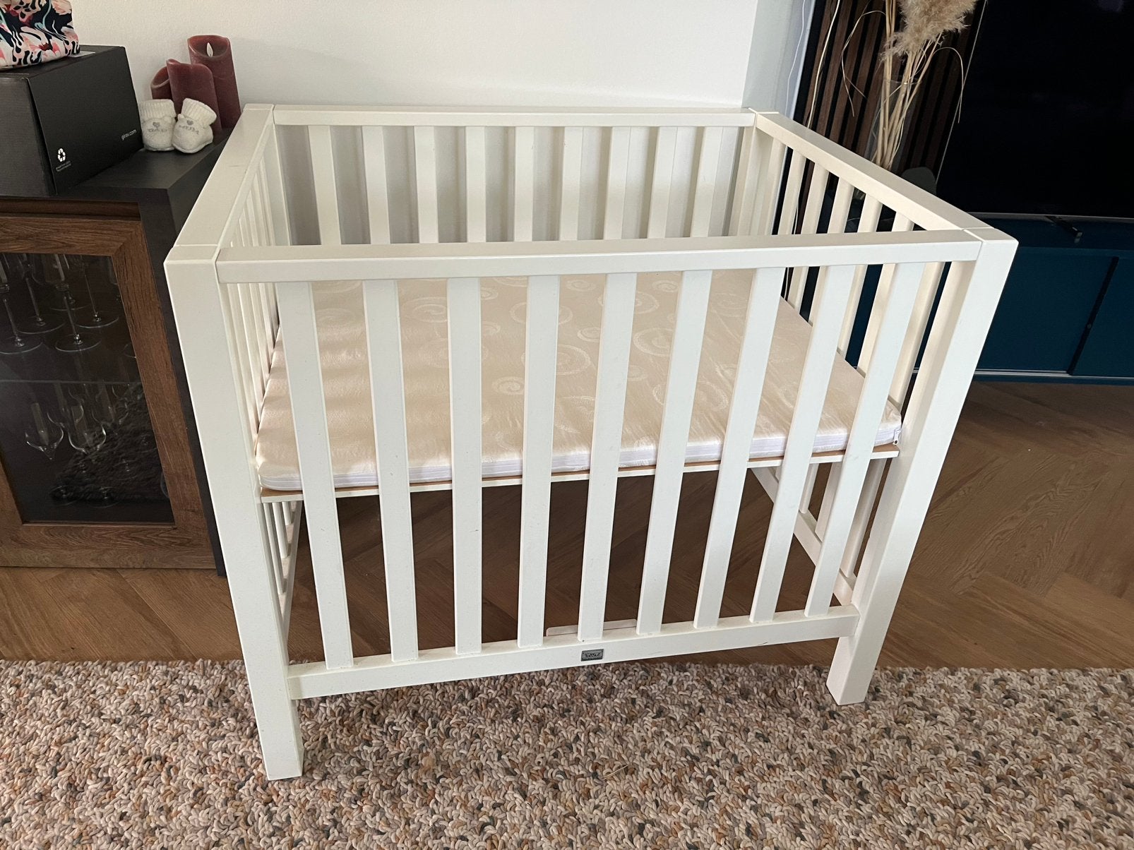 Box met matrasje, Kinderen en Baby's, Boxen, Ophalen, Gebruikt