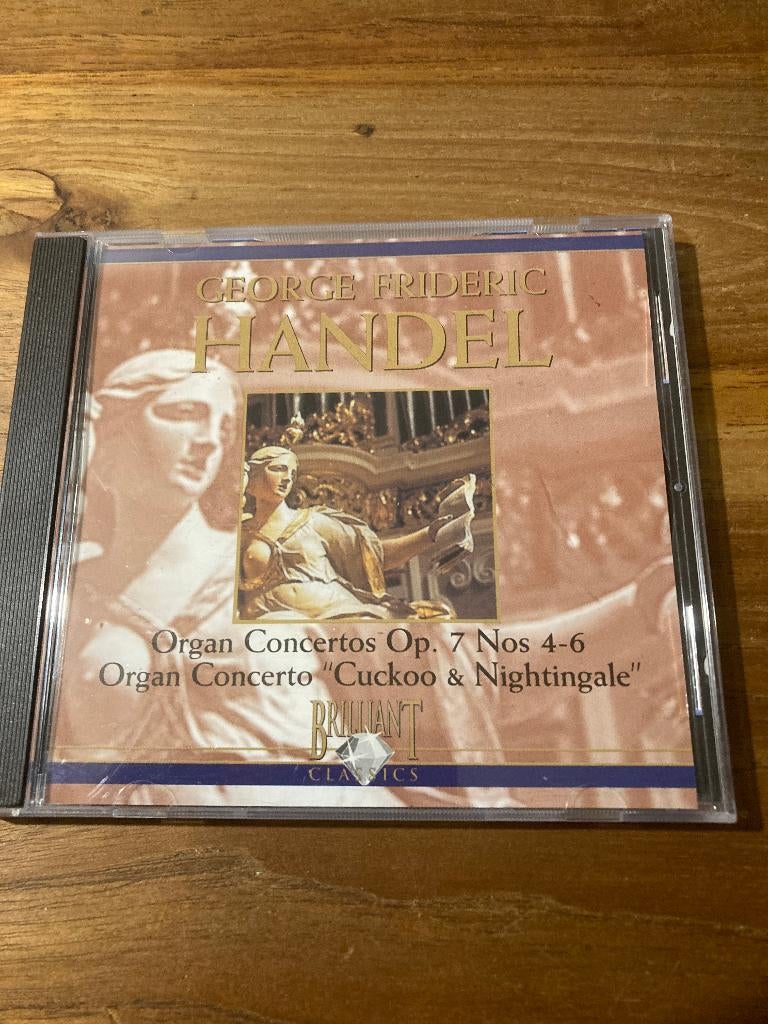 George Frideric Handel - Organ Concertos Op. 7 No 4 - 6 (Joh, Ophalen of Verzenden, Classicisme, Zo goed als nieuw, Overige typen