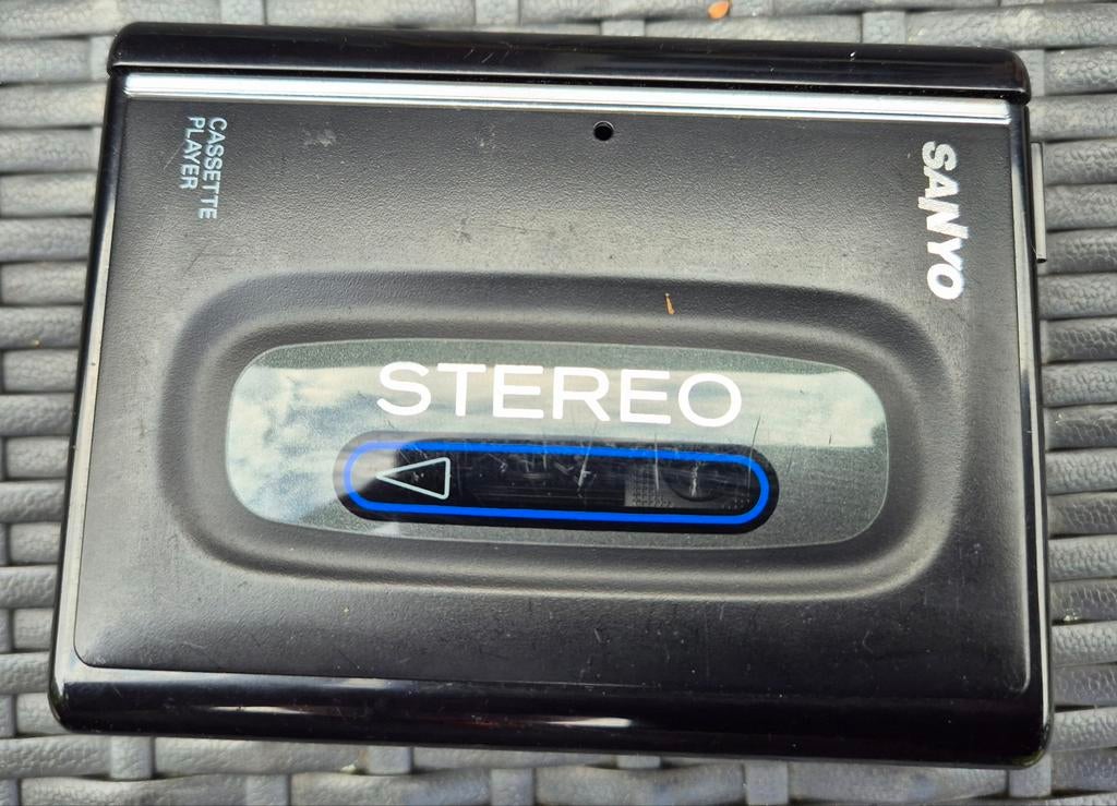 Sanyo Stereo Cassette Player met Koptelefoon, Ophalen of Verzenden, Walkman