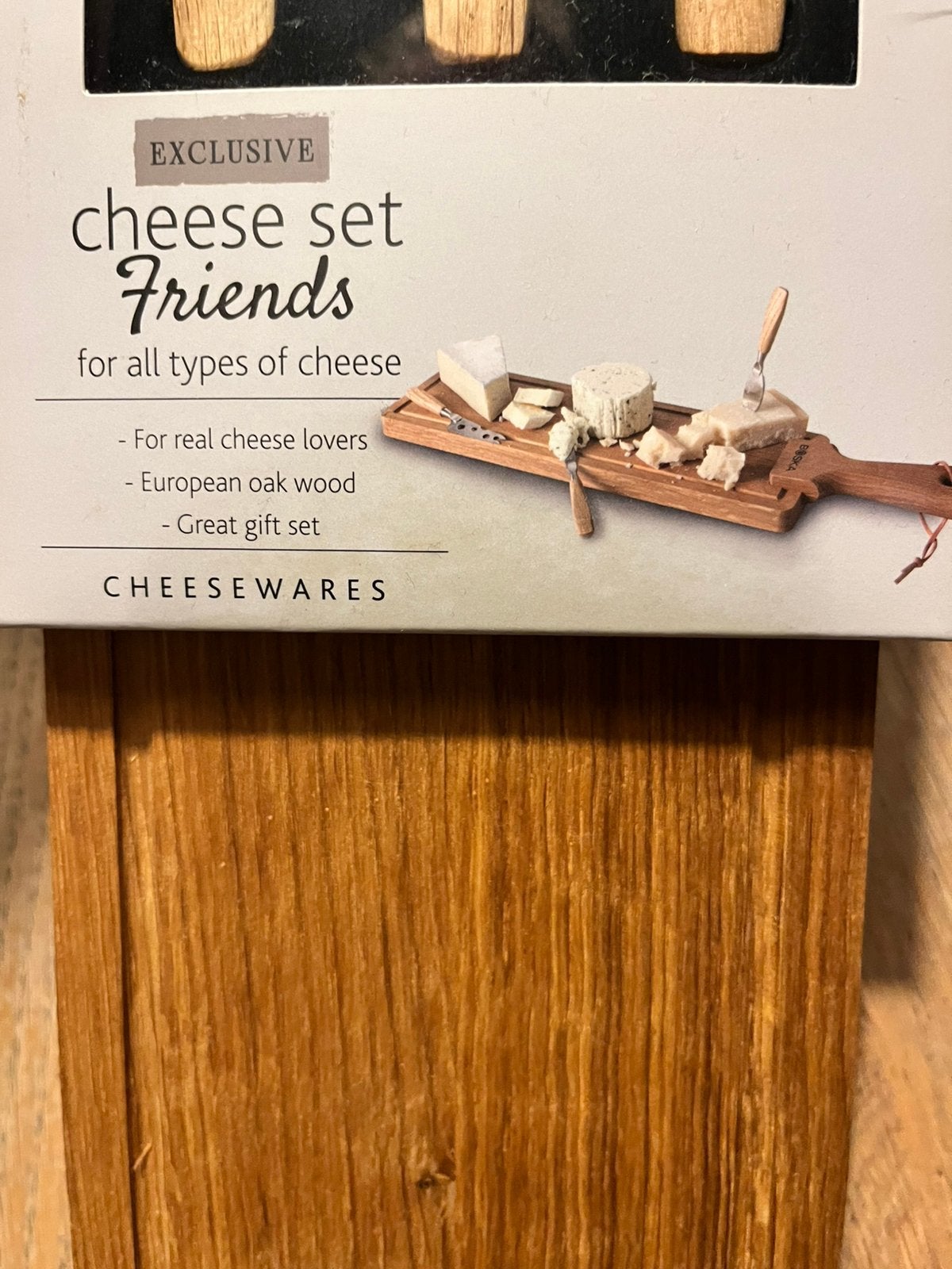 Boska original cheese set, Hout, Snij-/serveerplank, Nieuw, Ophalen of Verzenden
