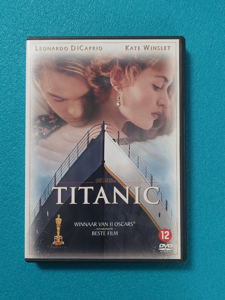 Titanic DVD 4 HALEN = 3 BETALEN, Nederlands, Vanaf 12 jaar, Gebruikt, Engels