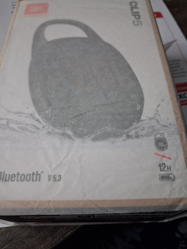 JBL Clip 5 speaker zwart, JBL, Nieuw, Ophalen of Verzenden, Draagbare speaker