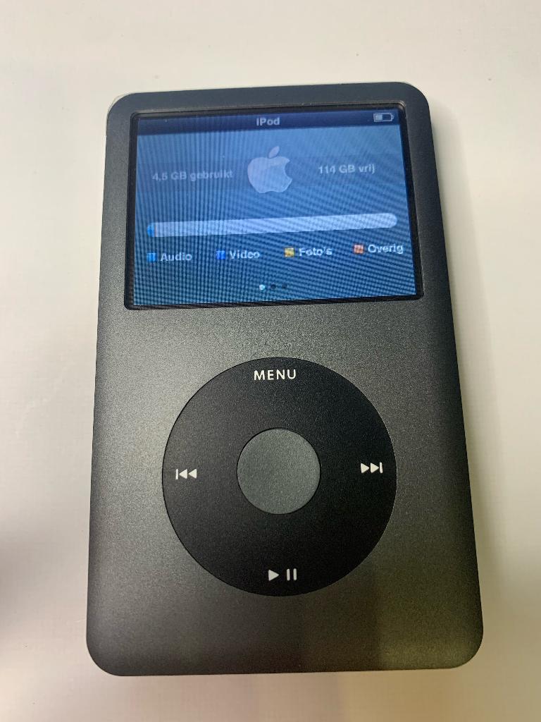 iPod classic 6.5G 120gb - ALS NIEUW !!!, Audio, Tv en Foto, Mp3-spelers | Apple iPod, 40 GB en meer, Classic, Zwart, Ophalen of Verzenden