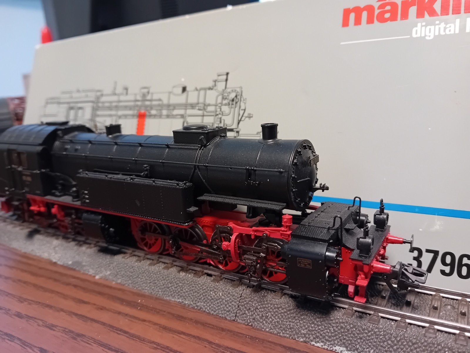 Marklin br96 .mallen digitaal. Sound, Hobby en Vrije tijd, Modeltreinen | H0, Wisselstroom, Locomotief, Nieuw, Ophalen of Verzenden