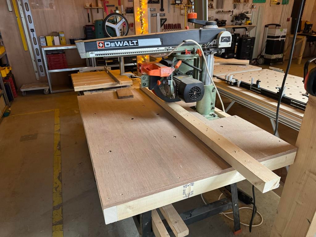 Dewalt Radiaalzaag - Professionele Afkortzaag, Ophalen, Gebruikt