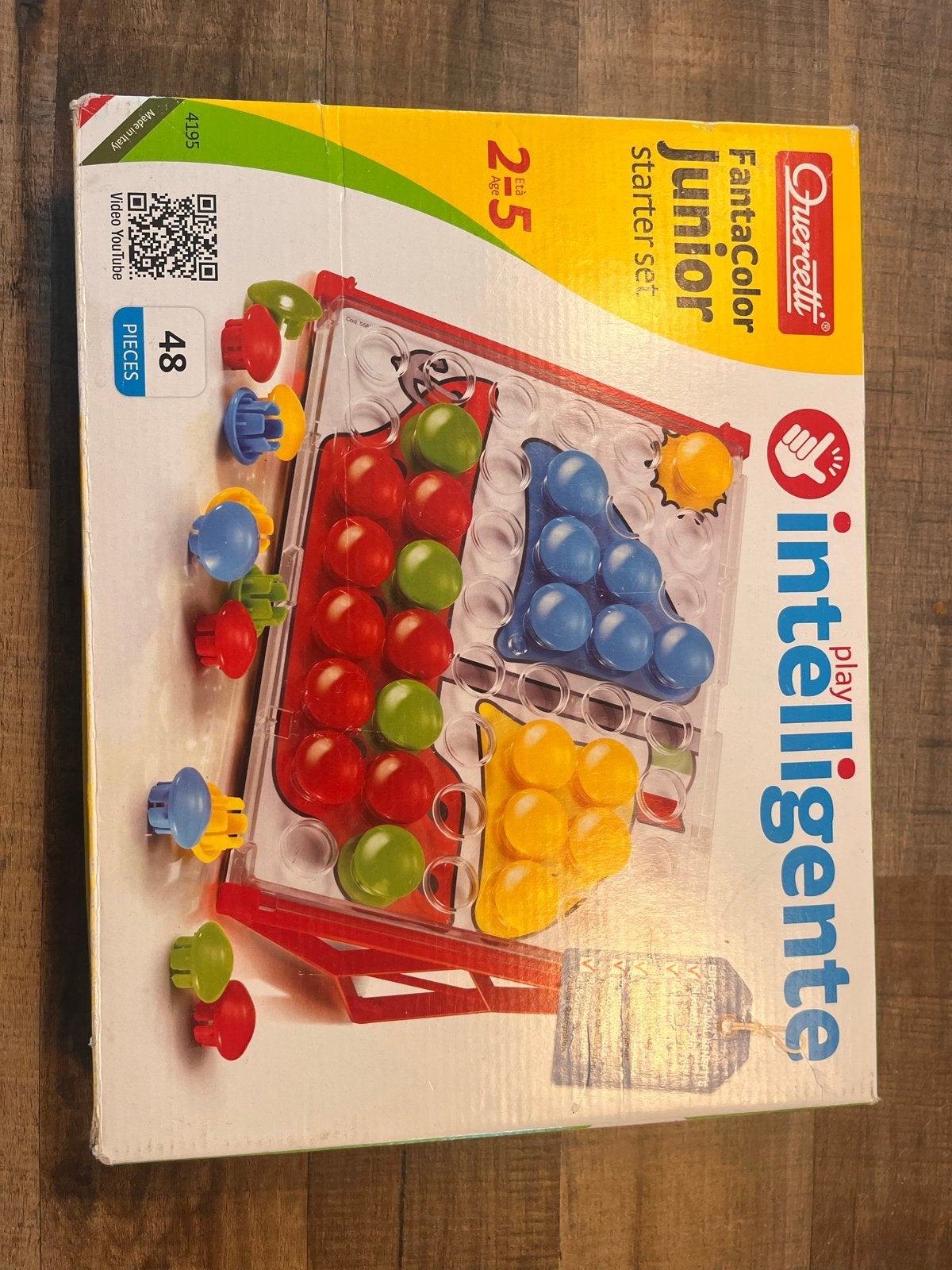 Quercetti FantaColor Junior Starter Set - Educatief Speelgoe, Kinderen en Baby's, Ophalen of Verzenden, Zo goed als nieuw, Knutselen
