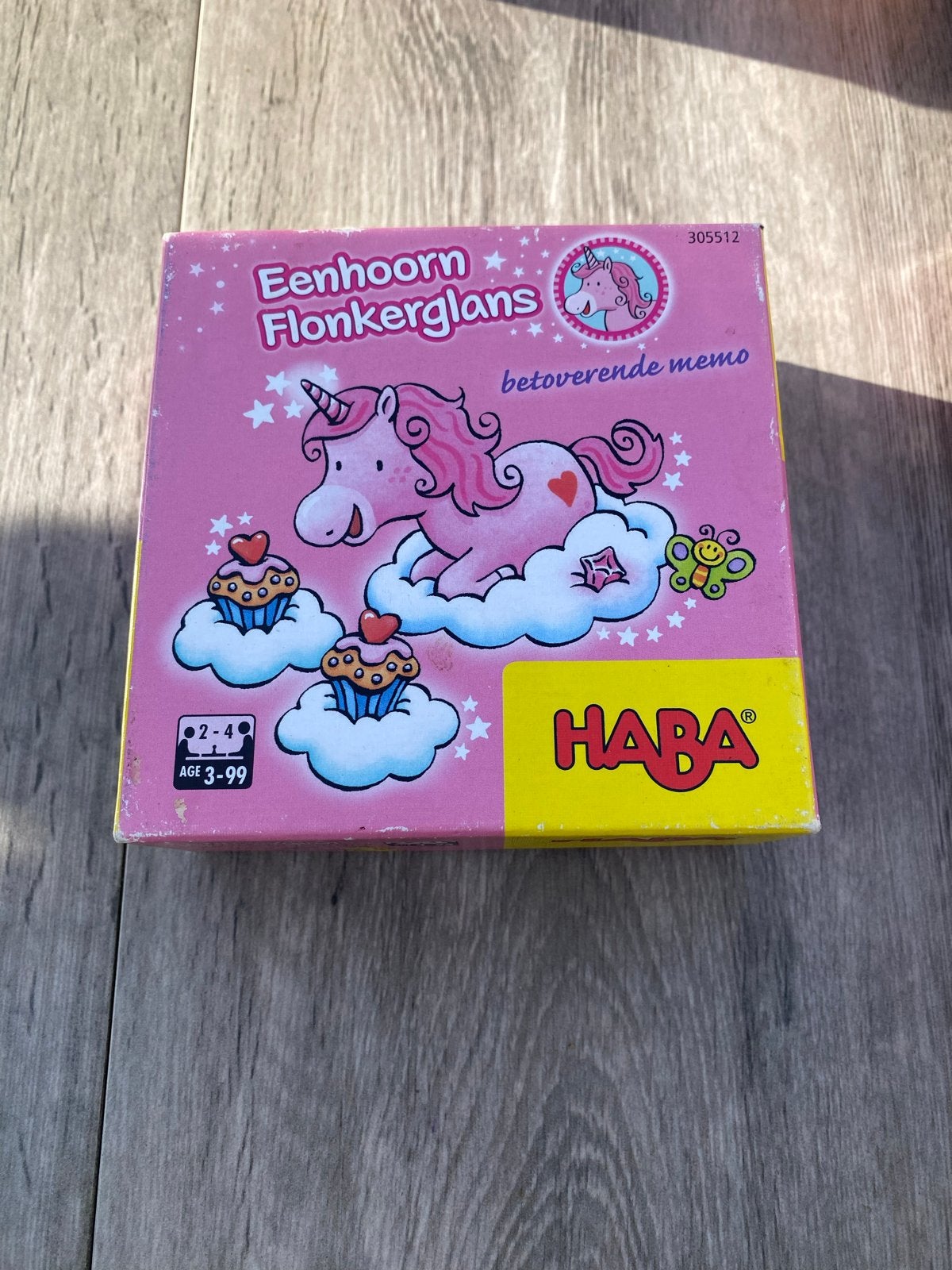 HABA Eenhoorn Flonkerglans betoverende memo, Ophalen, Gebruikt, Puzzelen