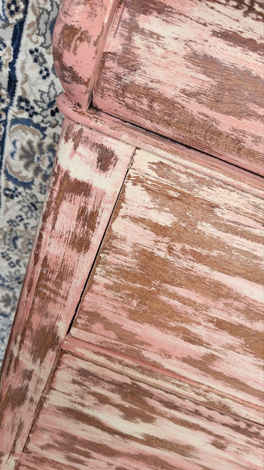 Scandinavian pink/Chiffoniere/Ladekast/Kast/Roze/Boho, Huis en Inrichting, Kasten | Ladekasten, Gebruikt, 3 of 4 laden, Minder dan 100 cm