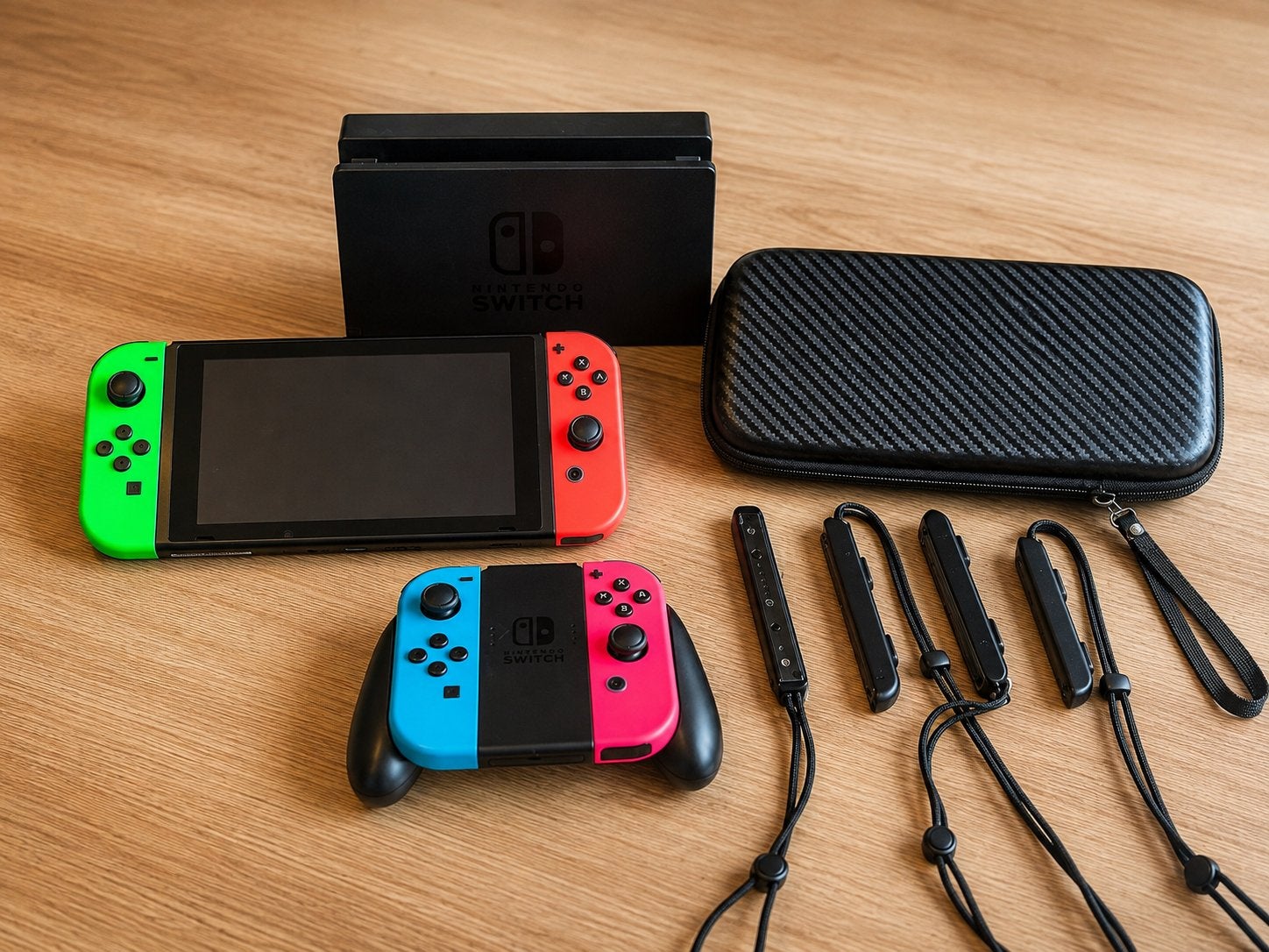 Nintendo Switch V2 met hoes, Mag met Spoed weg!!, Spelcomputers en Games, Spelcomputers | Nintendo Switch, Ophalen of Verzenden