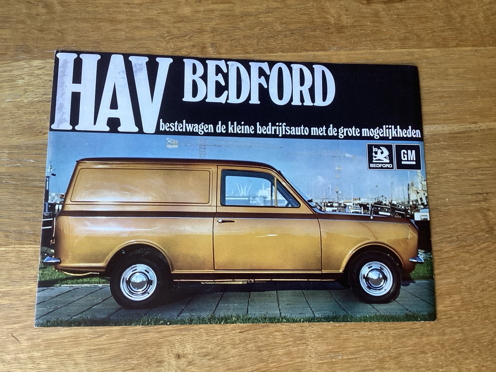 HAV Bedford Bestelwagen Brochure - Zeldzaam, Boeken, Ophalen of Verzenden, Gelezen, Overige merken