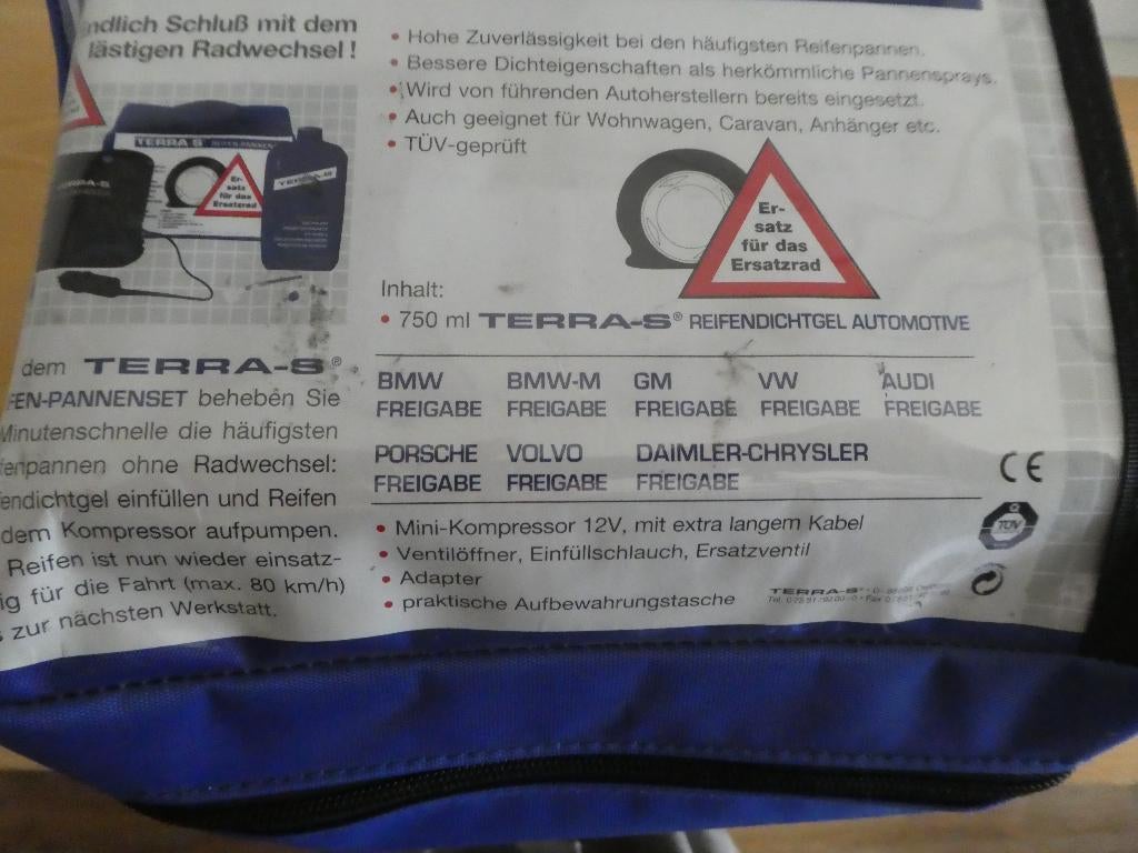 Te koop Terra-S mini compressor, Ophalen