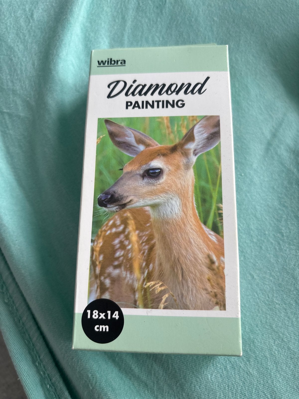 Wibra Diamond Painting Reekalf 18x14 cm, Ophalen, Nieuw, Meerkleurig, Kunststof