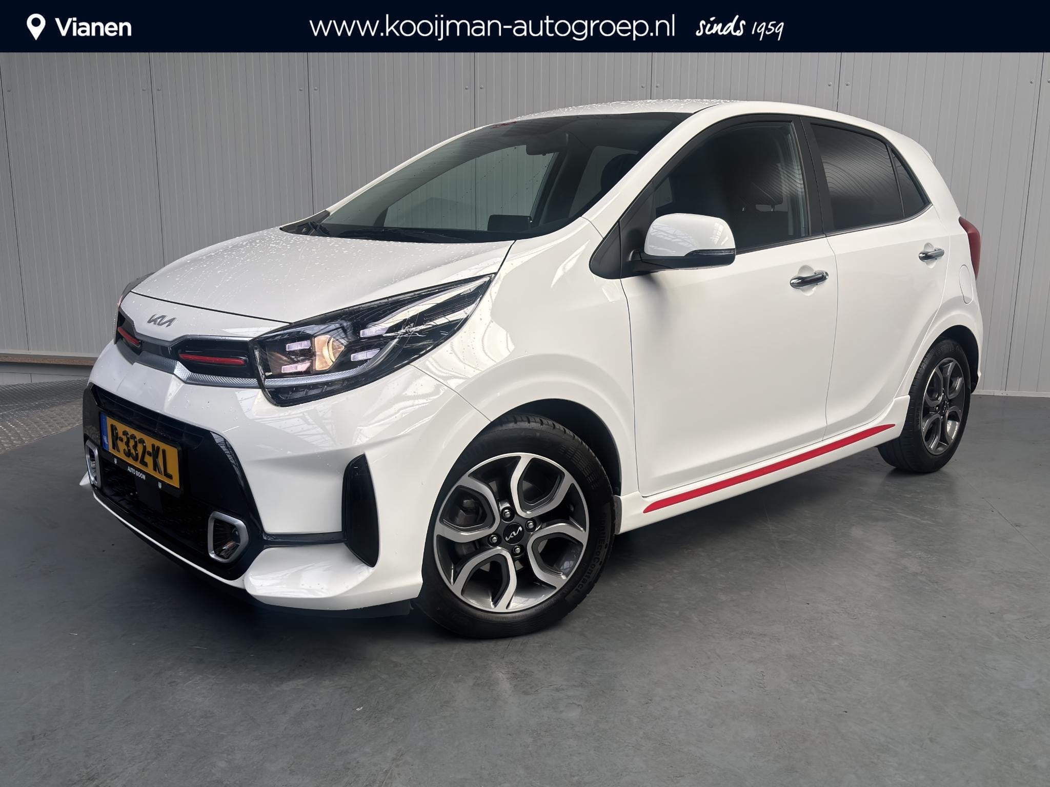 Kia Picanto 1.0 DPi GT-Line NL auto, 1e eigenaar, 100% onder, Gebruikt, 4 stoelen, Automatische klimaatregeling, Origineel Nederlands
