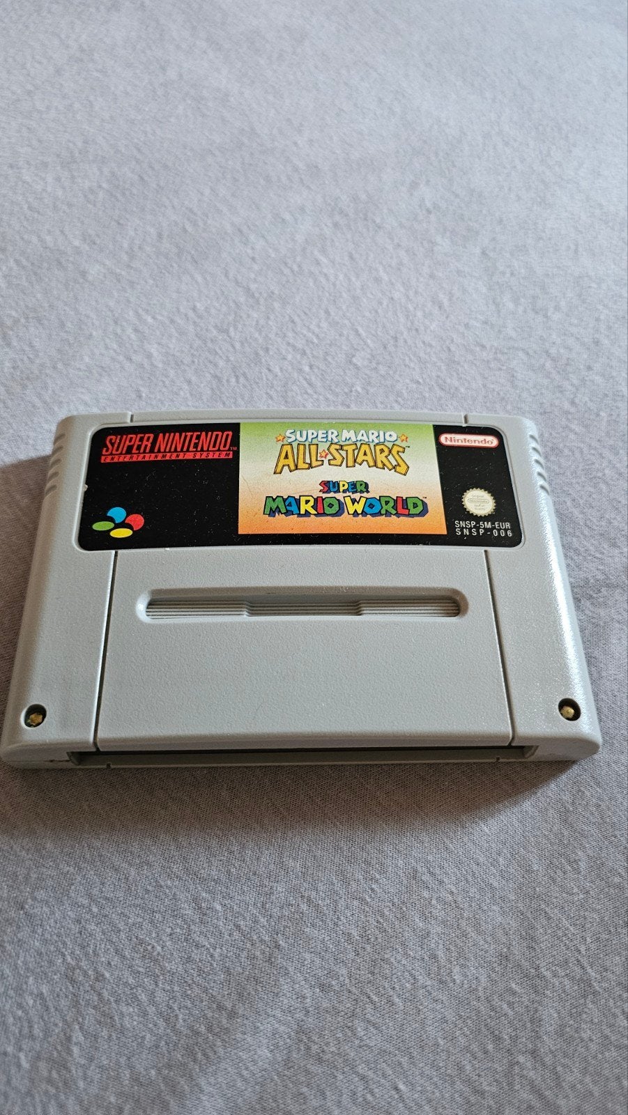 Super Mario All-Stars + Super Mario World SNES, 2 spelers, Ophalen, Zo goed als nieuw, Vanaf 3 jaar