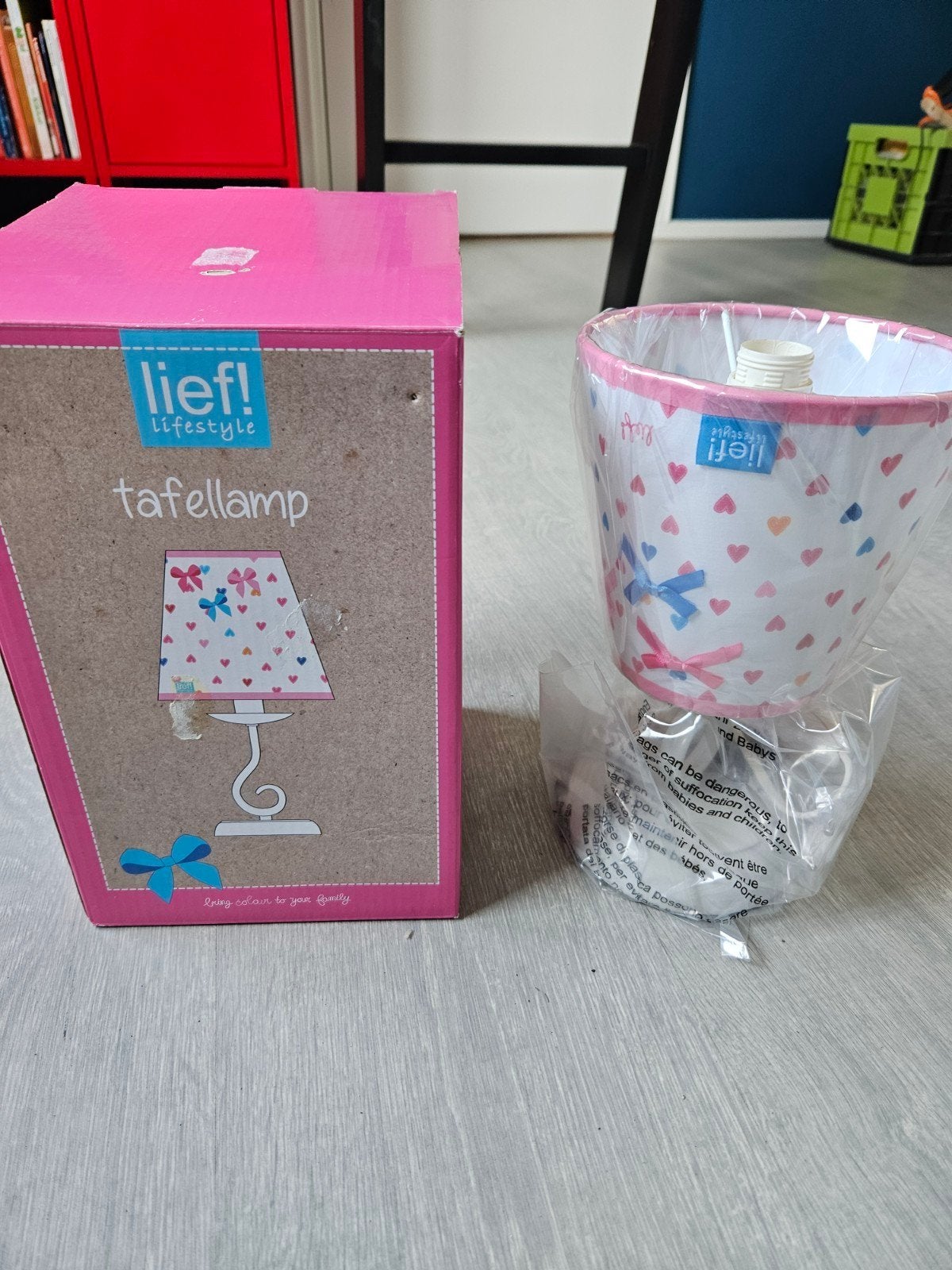 Lief tafellamp bureaulamp lamp NIEUW, Ophalen of Verzenden, Nieuw, Lamp