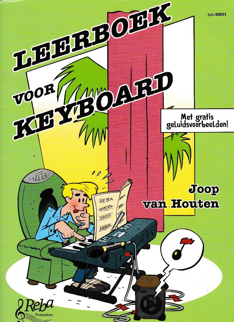 Leerboek voor keyboard Met Gratis voorbeelden, Verzenden, Zo goed als nieuw, Artiest of Componist, Keyboard