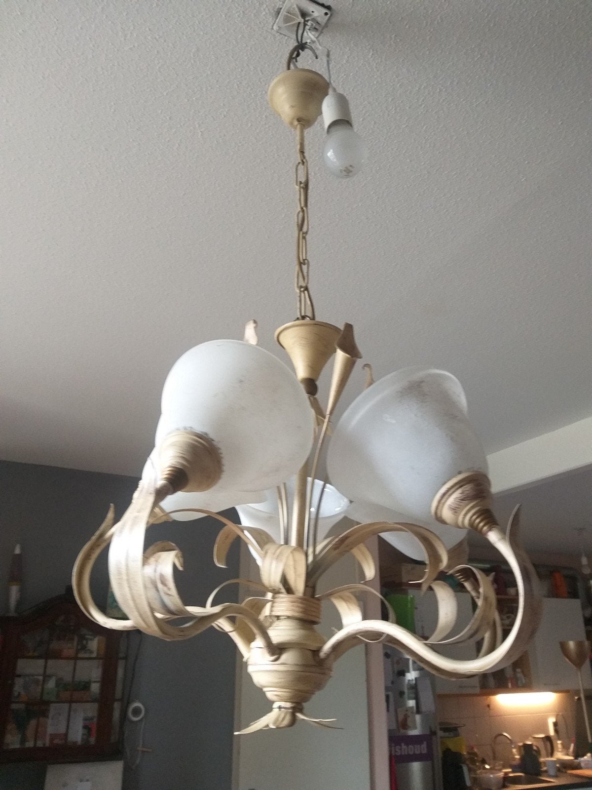 Rare Kitch Plafondlamp, Ophalen of Verzenden, Huis en Inrichting