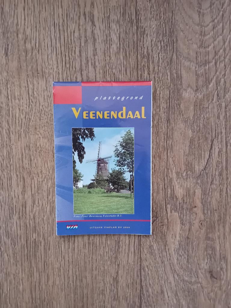 Plattegrond Veenendaal, Ophalen of Verzenden, Gebruikt