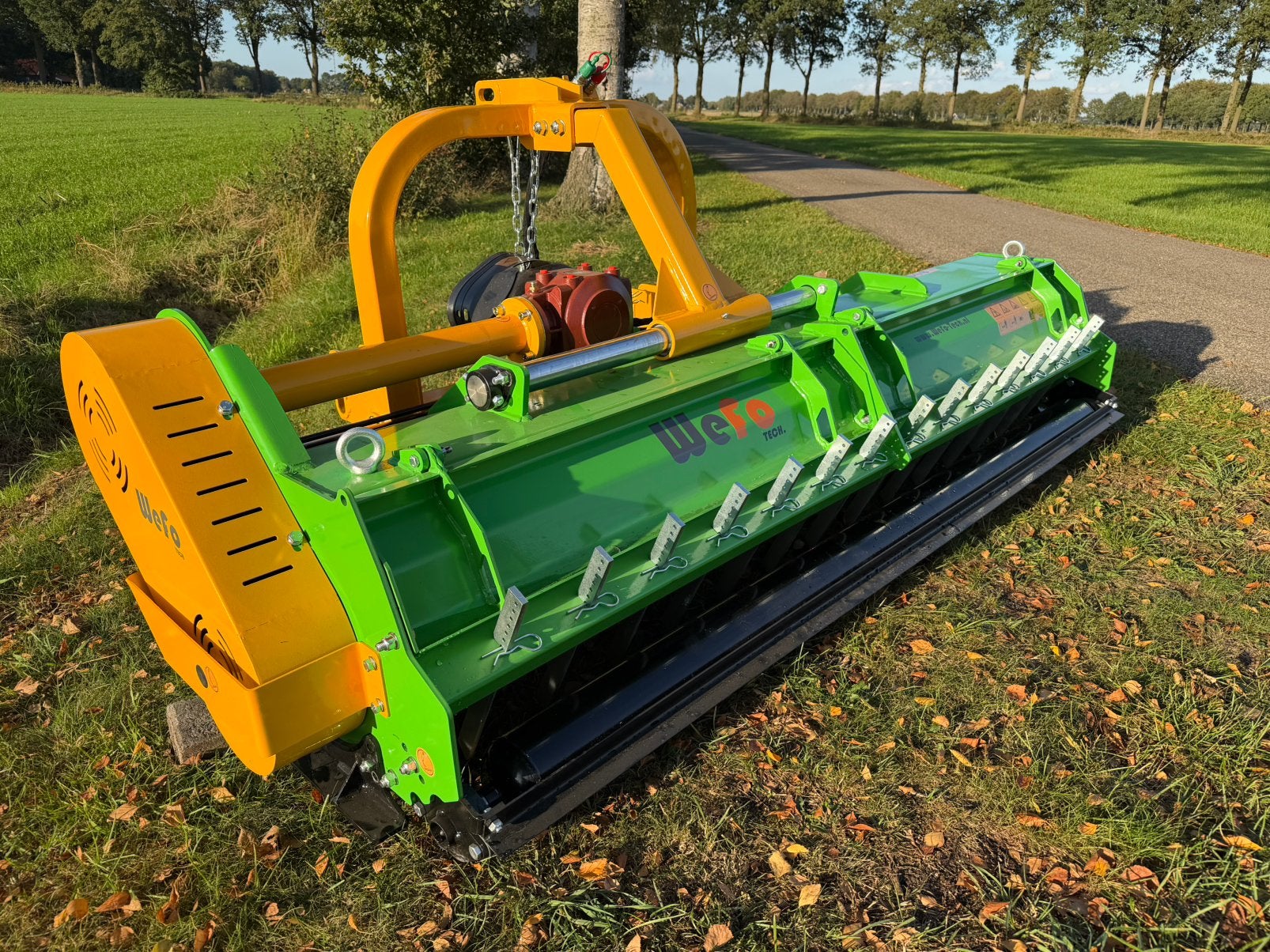 Herfstactie! WeFo-Tech klepelmaaier 220 cm side-shift, Ophalen, Bollenteelt