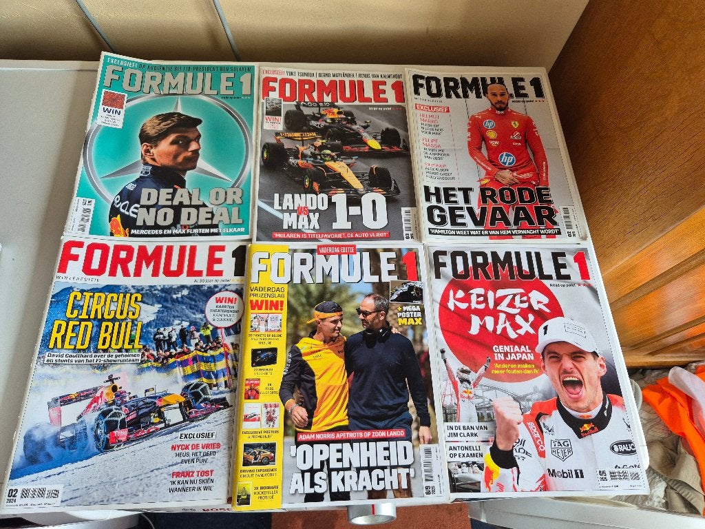 Tijdschriften FORMULE 1, Ophalen of Verzenden, Gebruikt, Formule 1