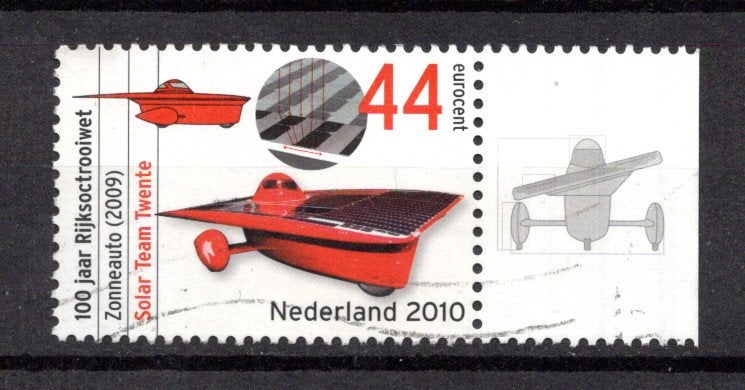 gestempelde zegel. Jaar 2010:  uitvindingen met tab, Ophalen of Verzenden, Na 1940, Gestempeld
