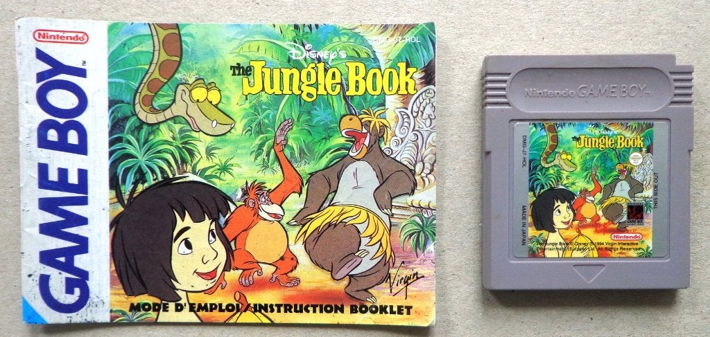 Disney's The Jungle Book voor de Nintendo Gameboy + boekje, Avontuur en Actie, Gebruikt, 1 speler, Ophalen of Verzenden