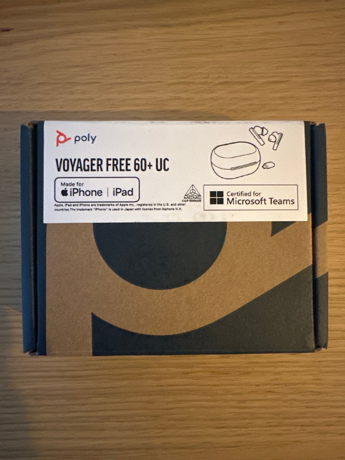 Earbuds Wireless - Poly Voyager Free 60+ UC - Nieuw in doos, Ophalen of Verzenden, Nieuw, Overige merken, Draadloos