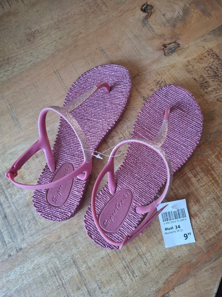 Supercracks Slippers meisjes, Meisje, Overige typen, Nieuw, Ophalen of Verzenden