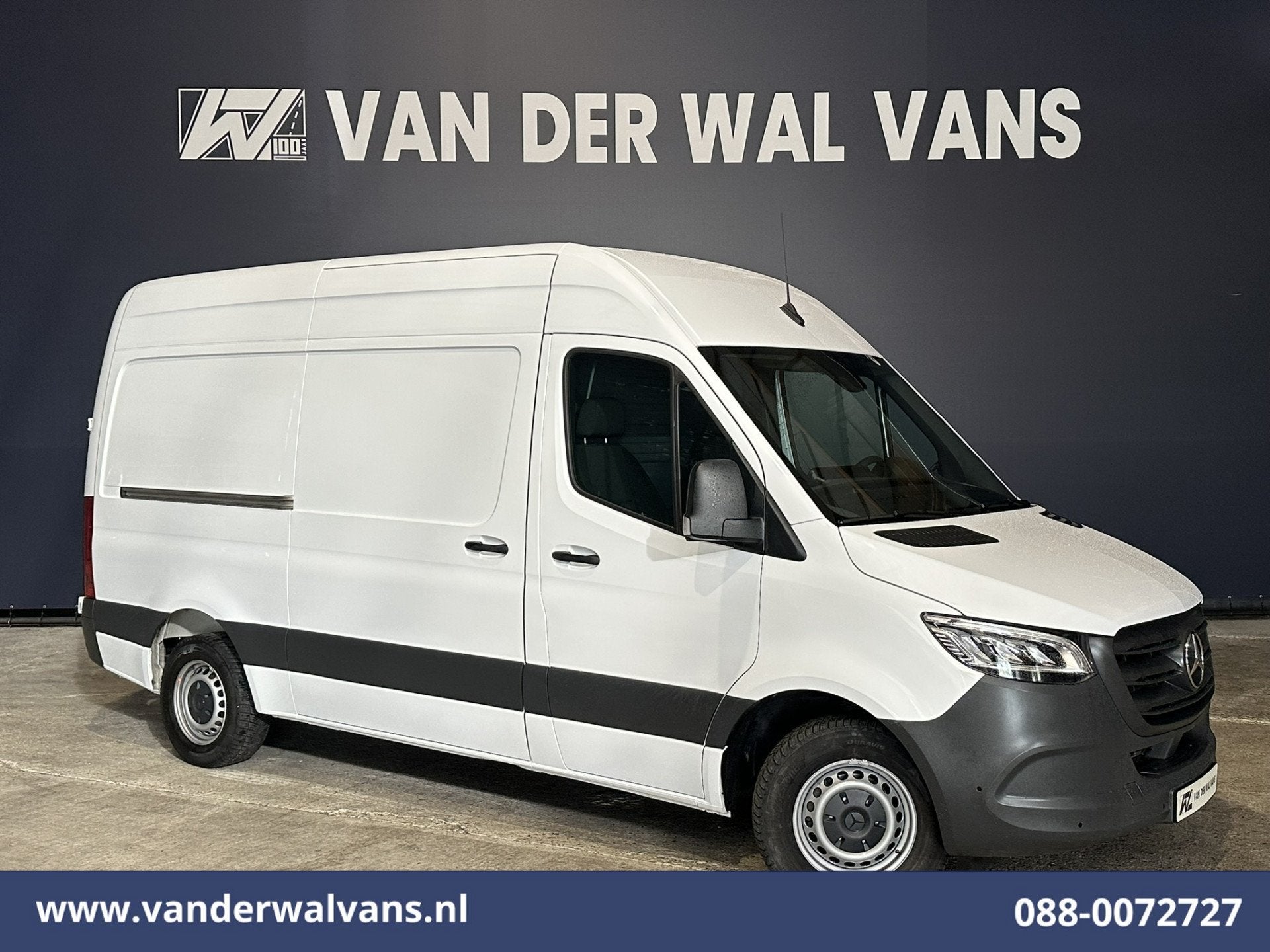 Mercedes-Benz Sprinter 317 CDI 170pk L2H2 Euro6 Airco | Came, Auto's, Gebruikt, 4 cilinders, 2000 kg, Wit
