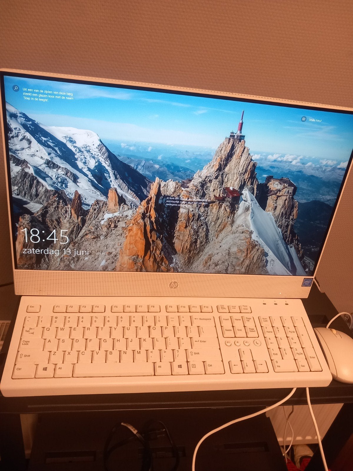 HP All-in-One PC 22-df0003w - Intel Celeron G5900T, Computers en Software, Desktop Pc's, Zo goed als nieuw, 3 tot 4 Ghz, SSD, Minder dan 4 GB
