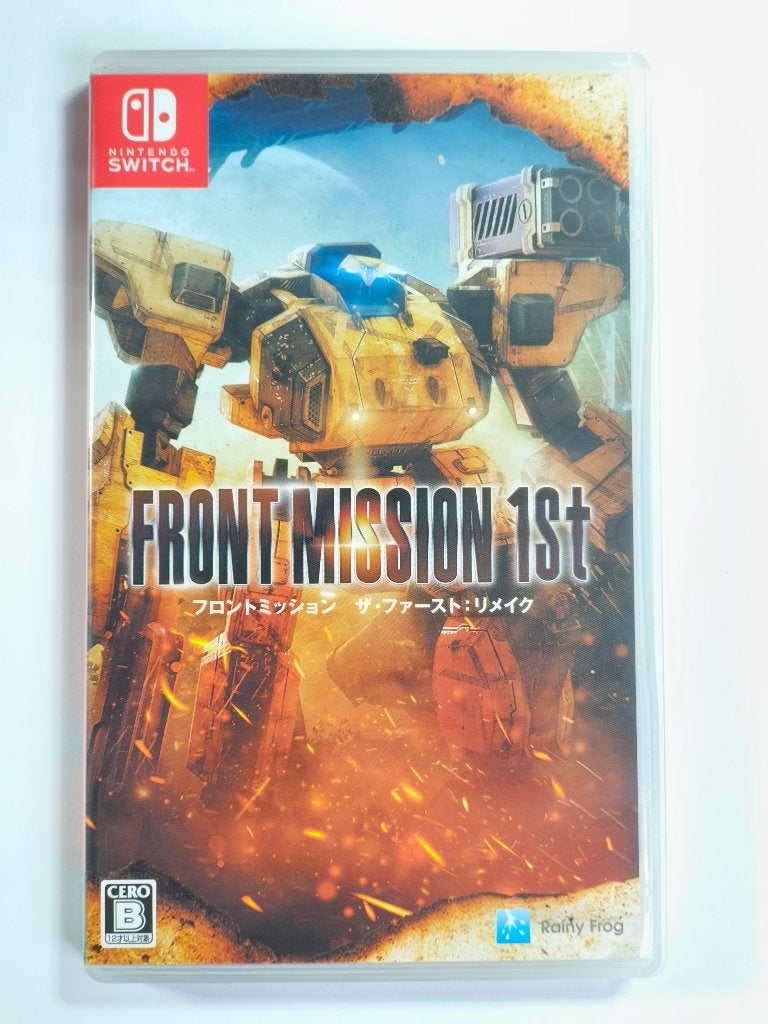 Front Mission 1St - Nintendo Switch - Japans, Nintendo, Contact@nintendo.nl, Goldsteinstrasse 235, D-60528 Frankfurt am Main, Verzenden