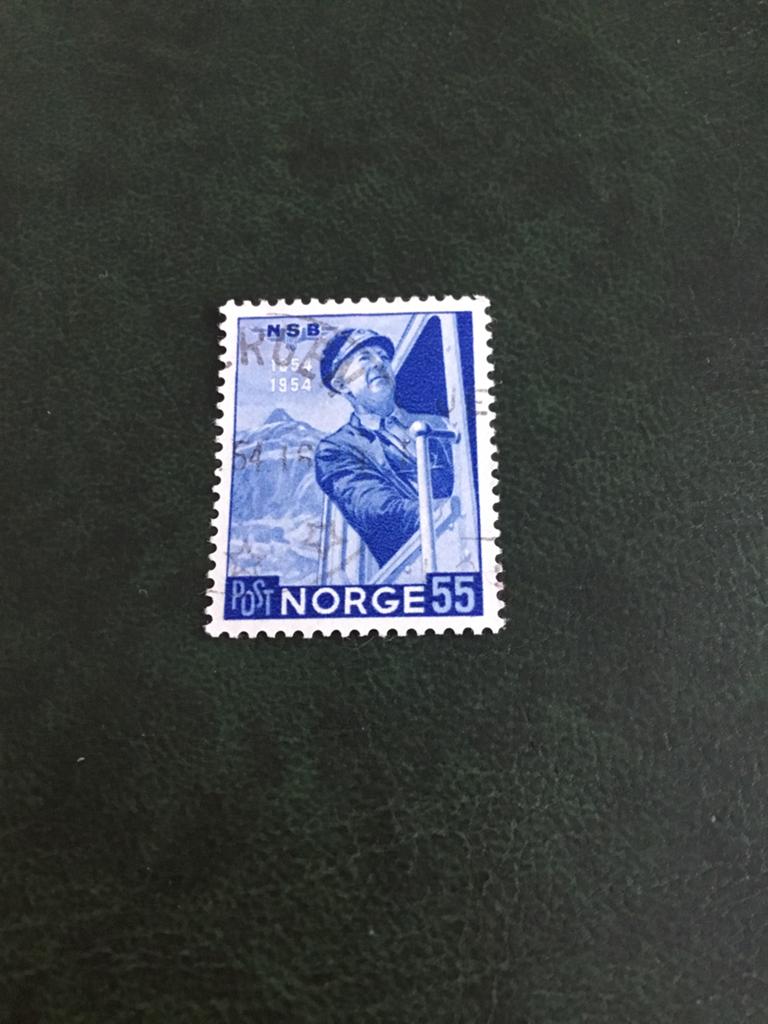 Noorwegen uit 1954, Postzegels en Munten, Postzegels | Europa | Scandinavië, Ophalen of Verzenden, Noorwegen, Gestempeld