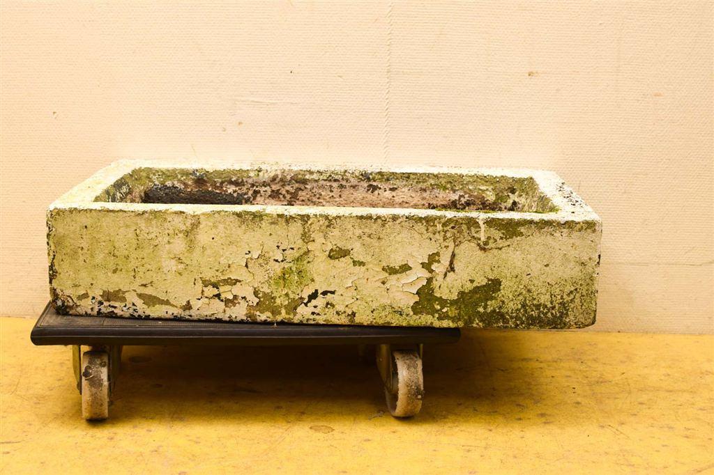 Trog voor bloembakken en plantenbakken 47797, Kunststof, Gebruikt, Minder dan 30 cm, Rond