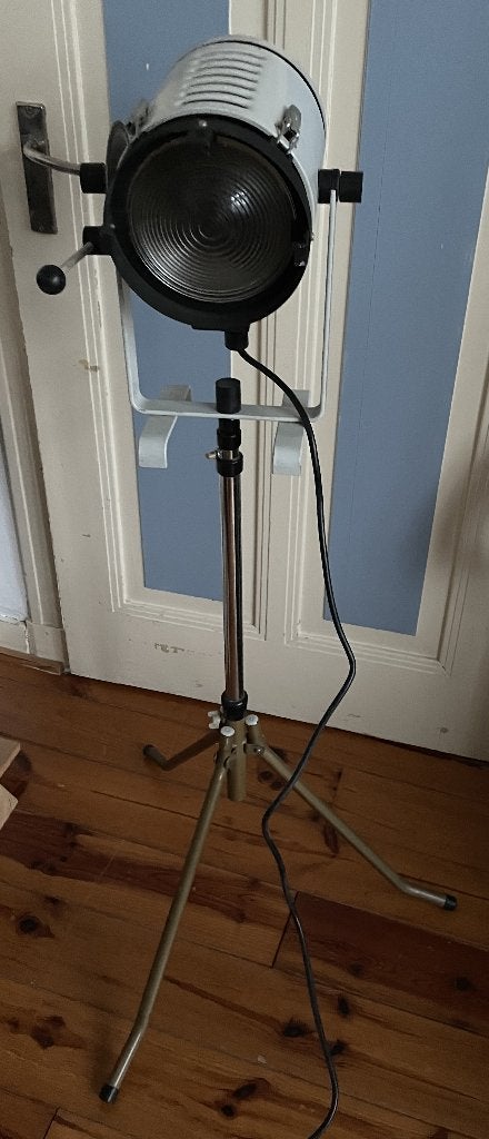 Vintage LITA 4535 theaterspot met statief, Ophalen, 100 tot 150 cm